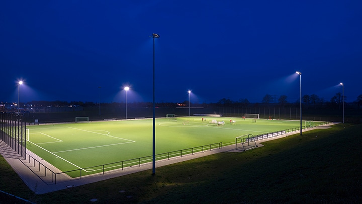 Vernetzte Beleuchtung für Sportvereine – Kerpen