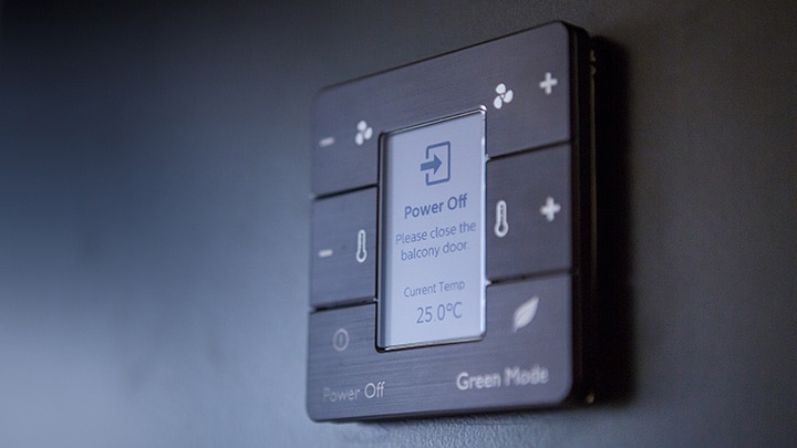 Philips Dynalite provides tried and trusted hardware that fits seamlessly into a room’s interior design.