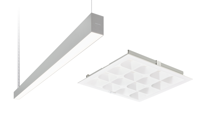 Genersl lighting with emergency driver