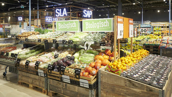 Smart belysning for supermarkeder – Albert Heijn XL Eindhoven