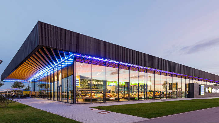Έξυπνος φωτισμός σούπερ μάρκετ – E-Center Gaimersheim