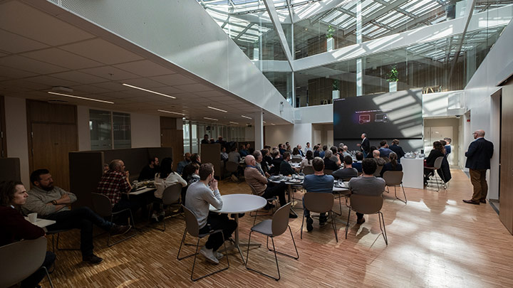 The smart building living lab at Atea Stavanger