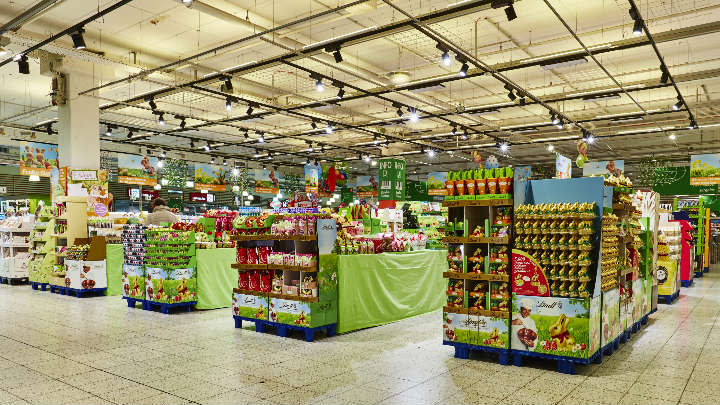 Illuminazione connessa per supermercati: Globus