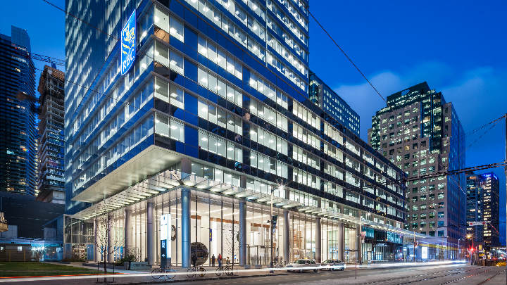 Edificio RBC Waterpark Place, sede de Cisco en Toronto