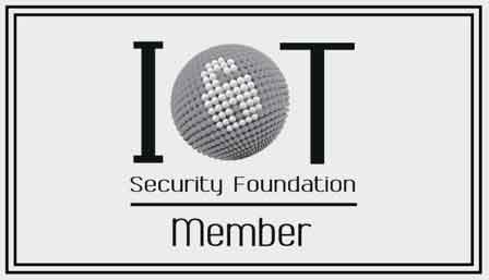 Logótipo de IoT Security Champion do ano 2019