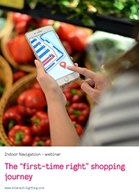 smart lighting and indoor navigation can help shoppers and staff during COVID-19