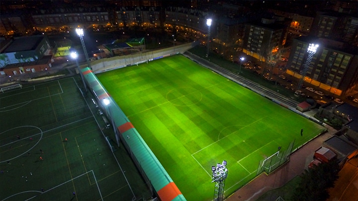 Interact Sports Lighting management software video