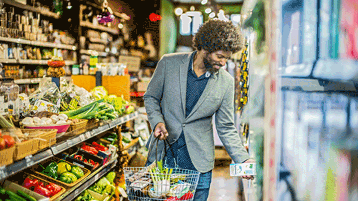 UV-C verlichting in de supermarkt