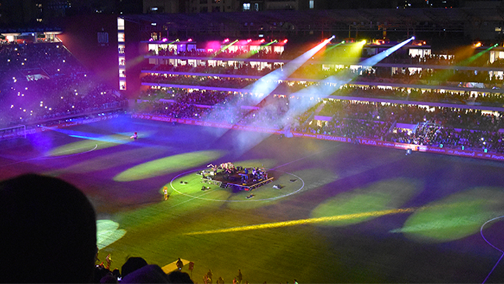 Iluminación inteligente para Estadios – Estudiantes de la Plata 