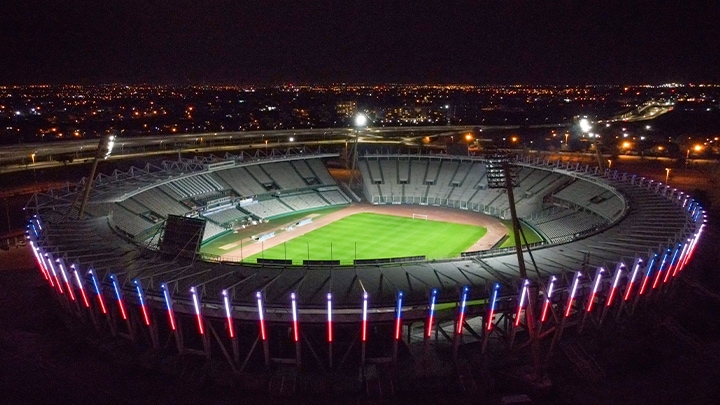 Iluminación inteligente - Estadio Kempes