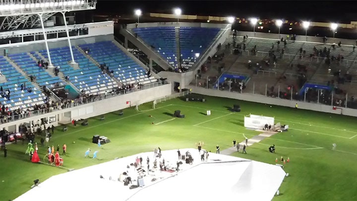 Iluminación inteligente para Estadios – Único de San Nicolás