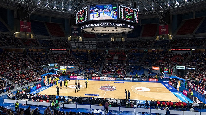 Proyecto iluminación Buesa Arena Baskonia