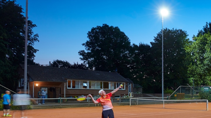 Recreatieve sportveldverlichting – TC de Waterkoel